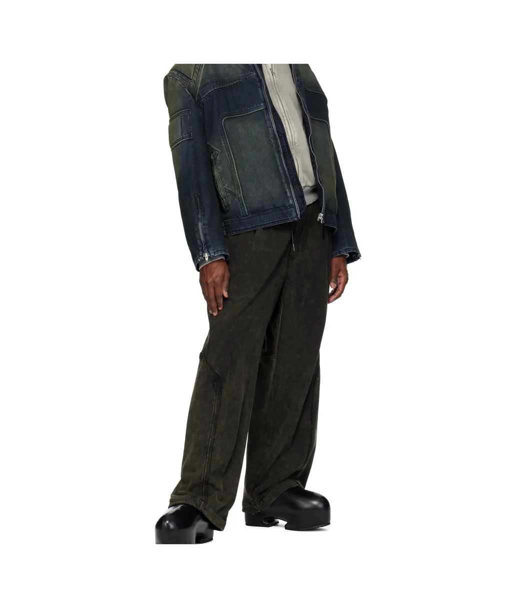 Garment Dyed Wide Sweatpants