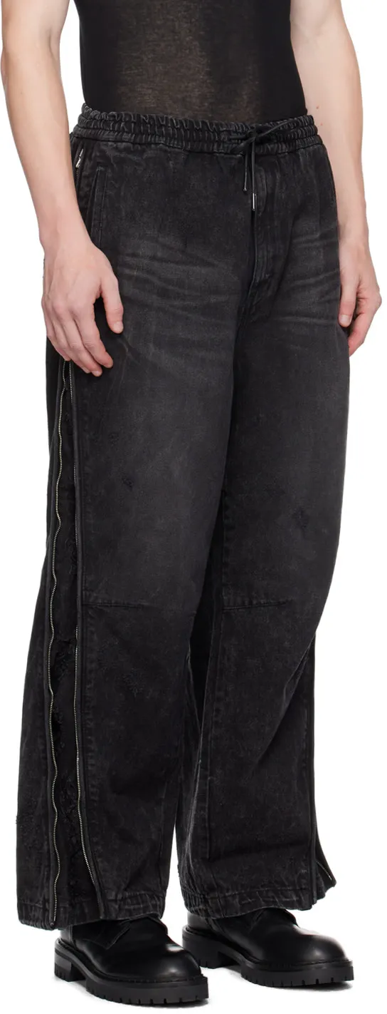 Side Zip Jeans