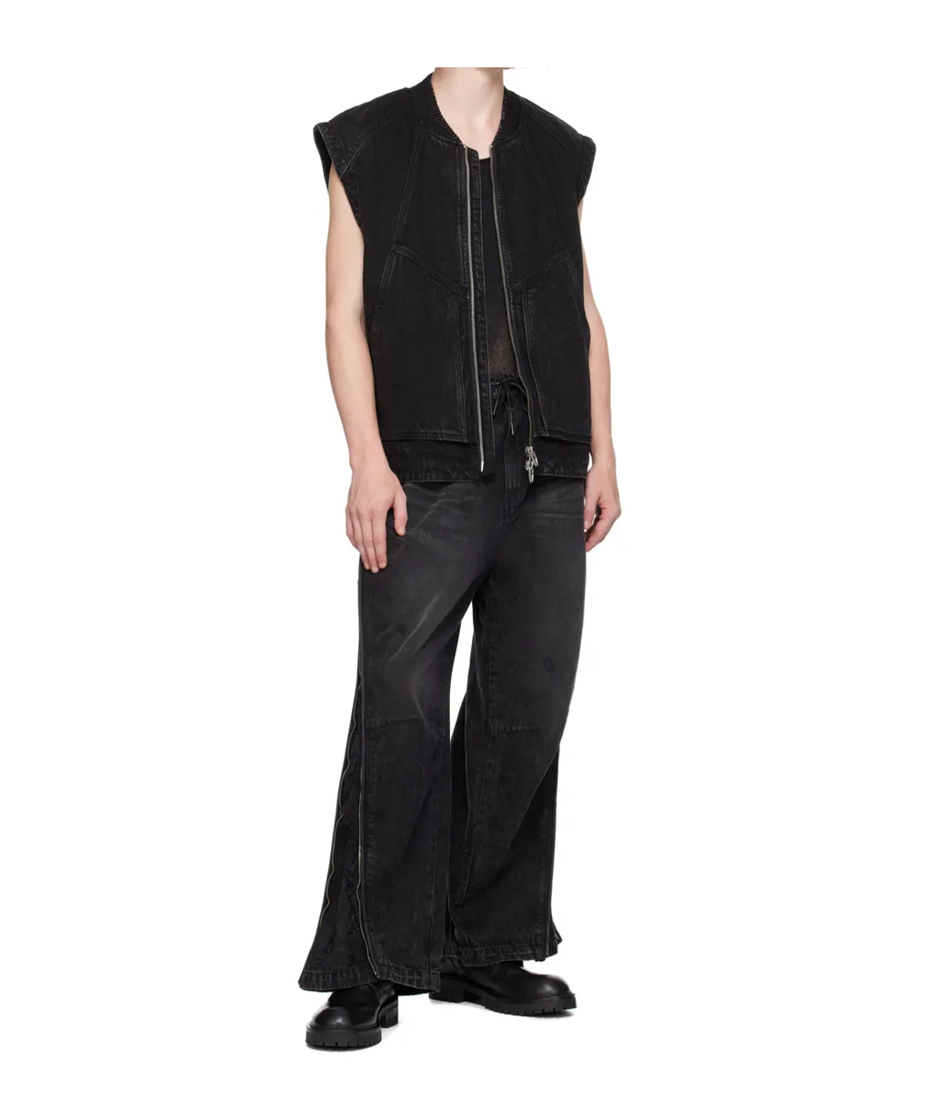Side Zip Jeans