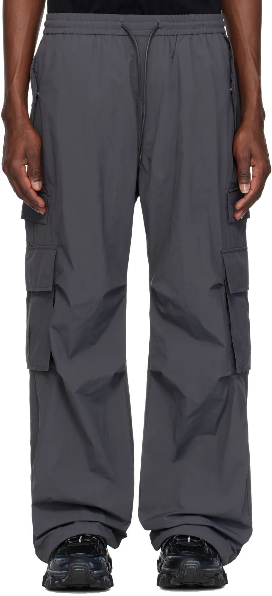 Nylon Light Cargo Pants