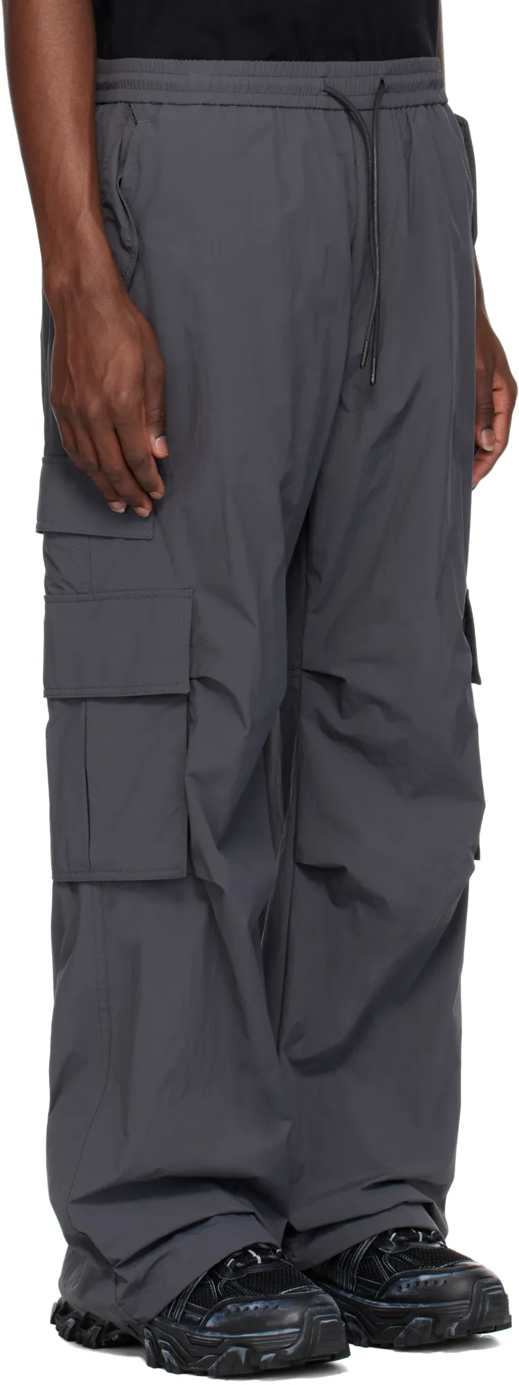 Nylon Light Cargo Pants