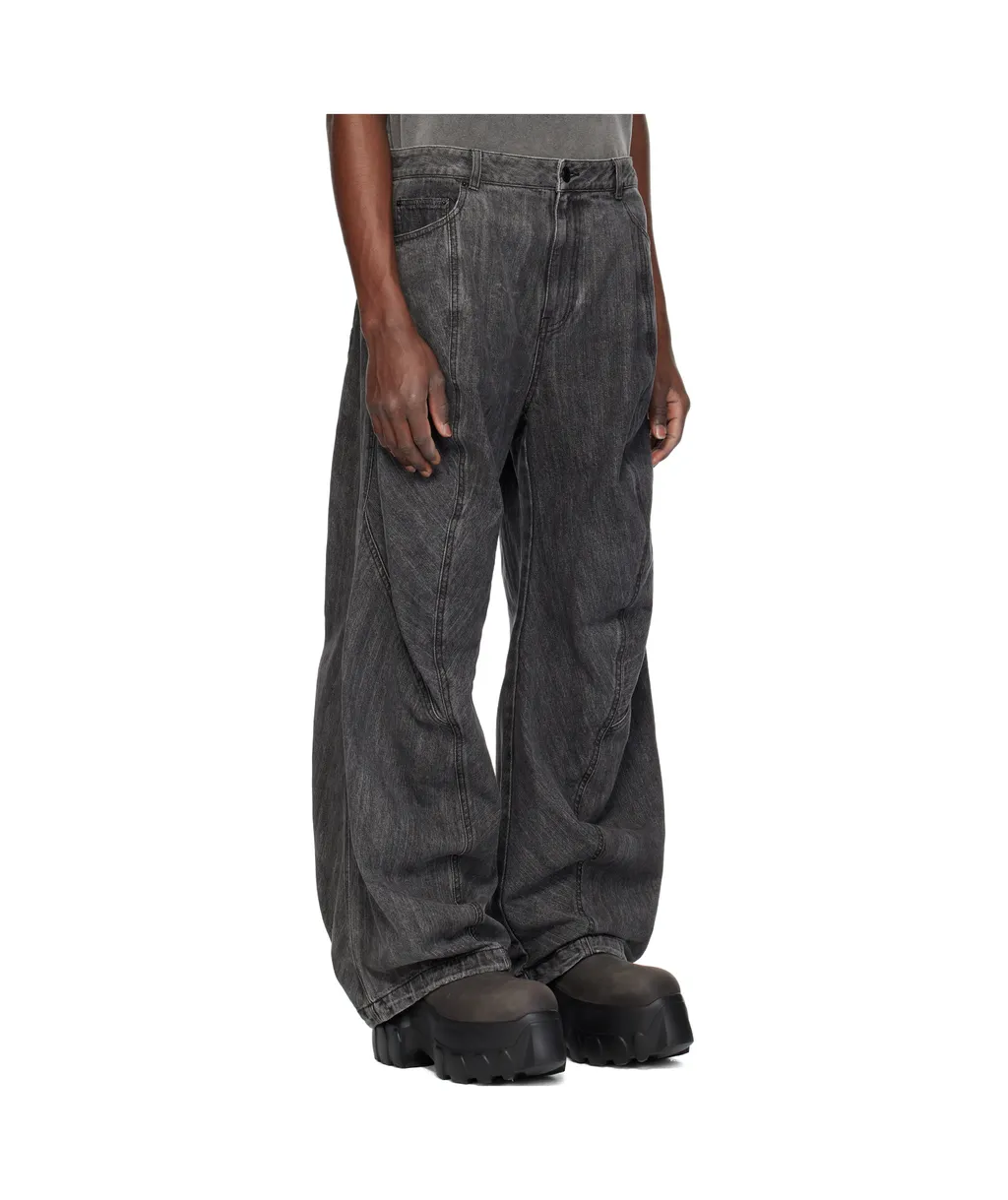 Denim Front Seam Jeans