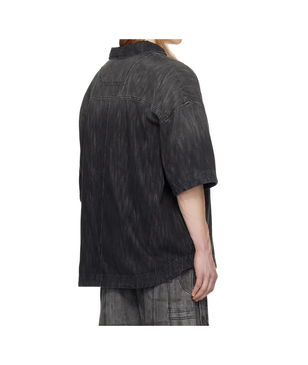 Short Sleeve Denim Shirt