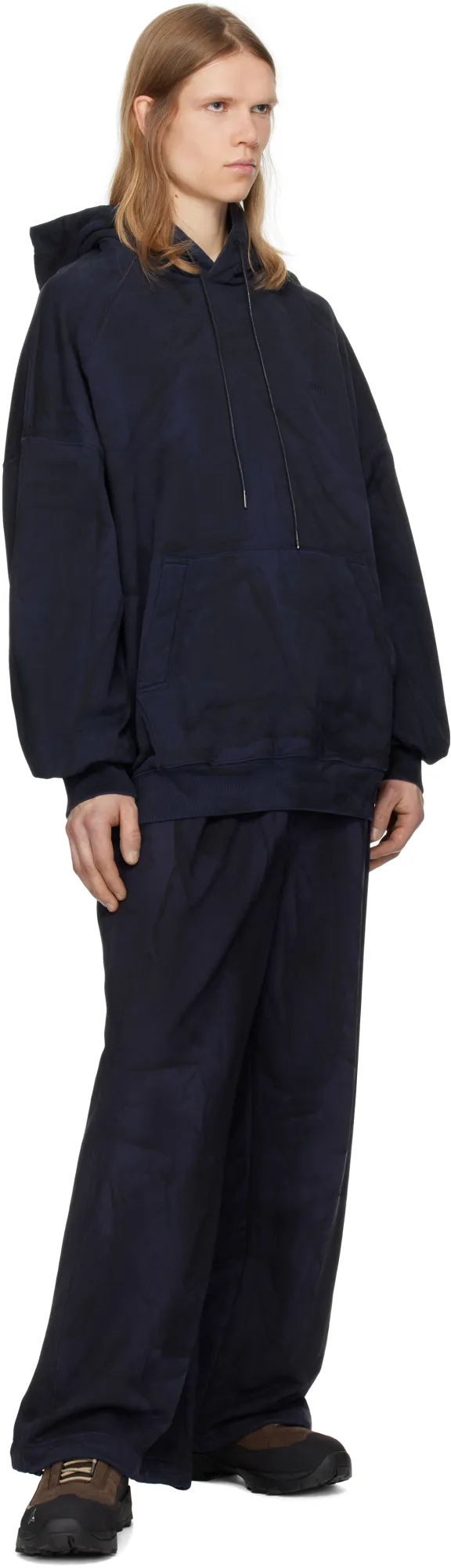 Hooded Pocket-Detail Hoodie