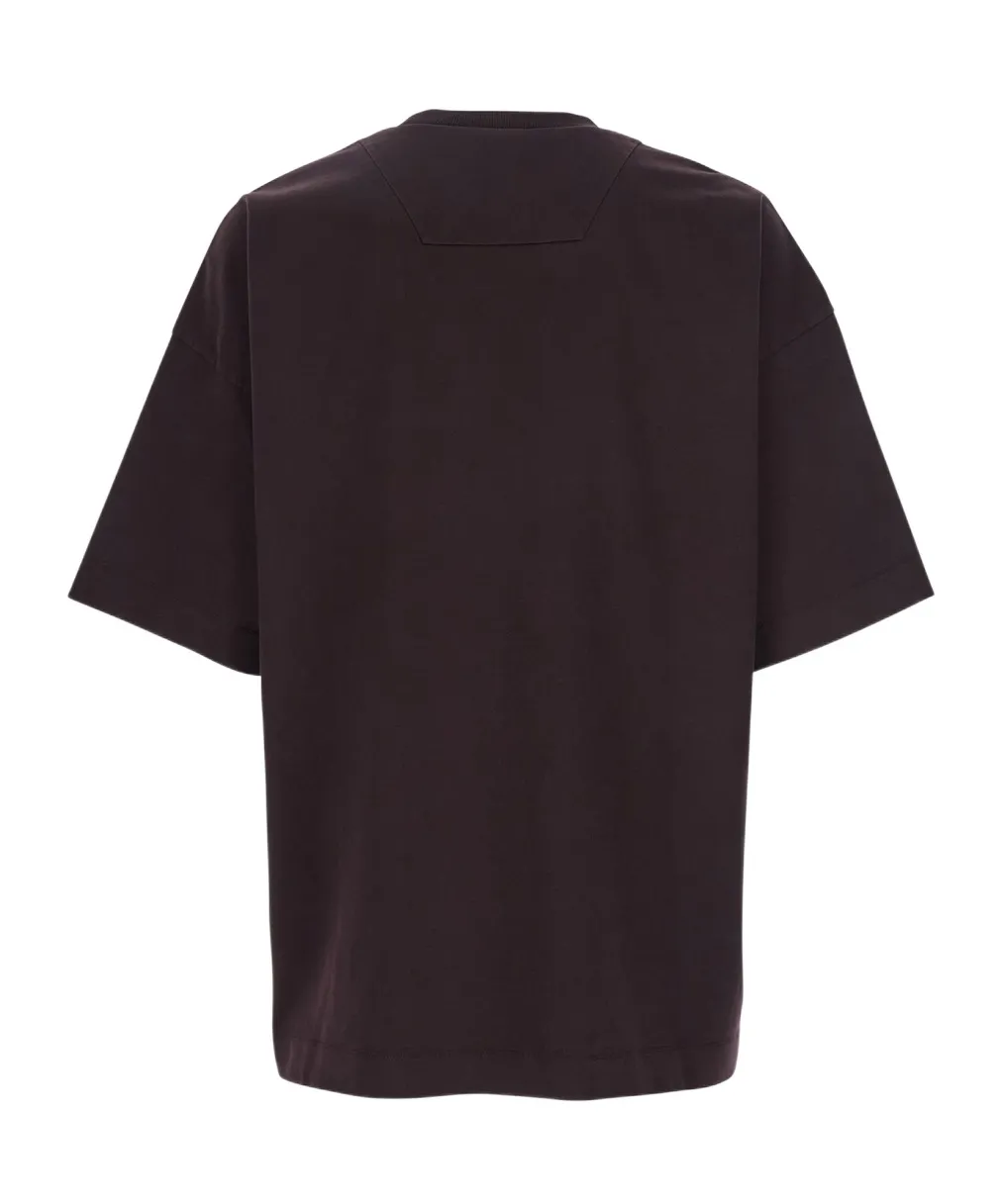 Logo Embroidered Loose T-Shirt