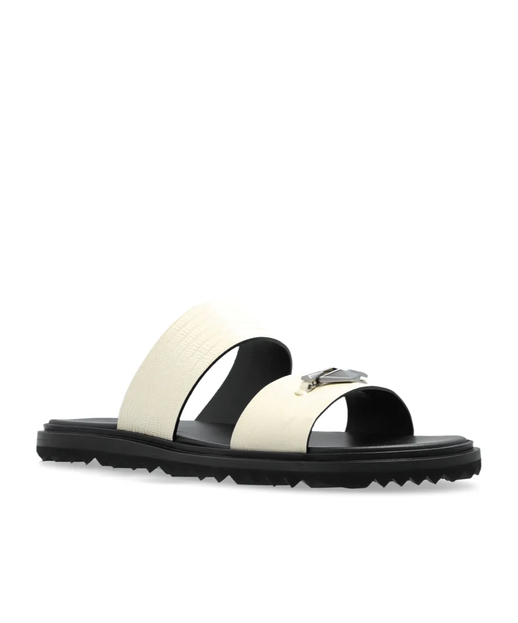 Jimmy Choo Logo Engraved Slides