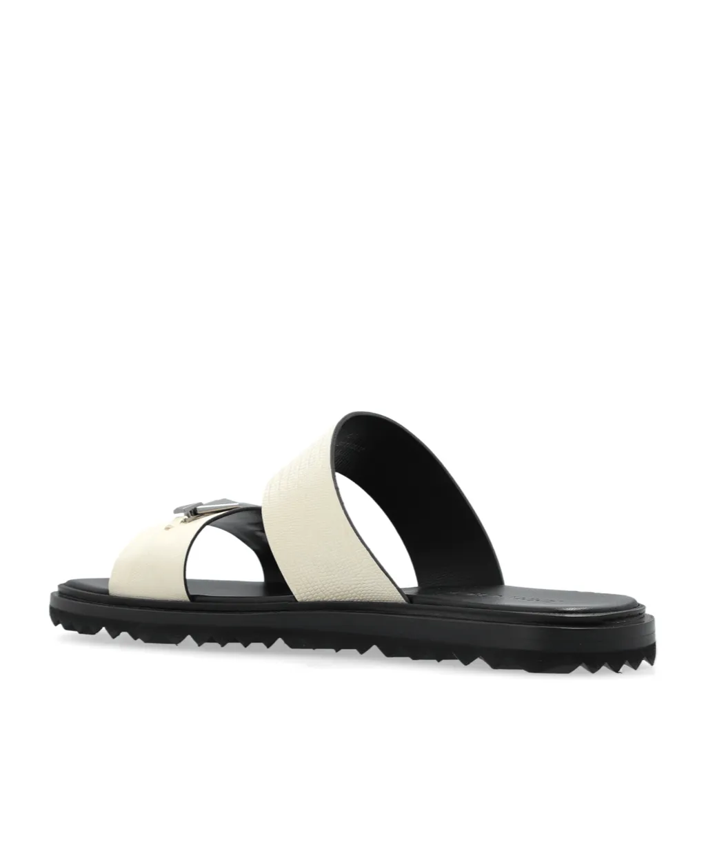 Jimmy Choo Logo Engraved Slides