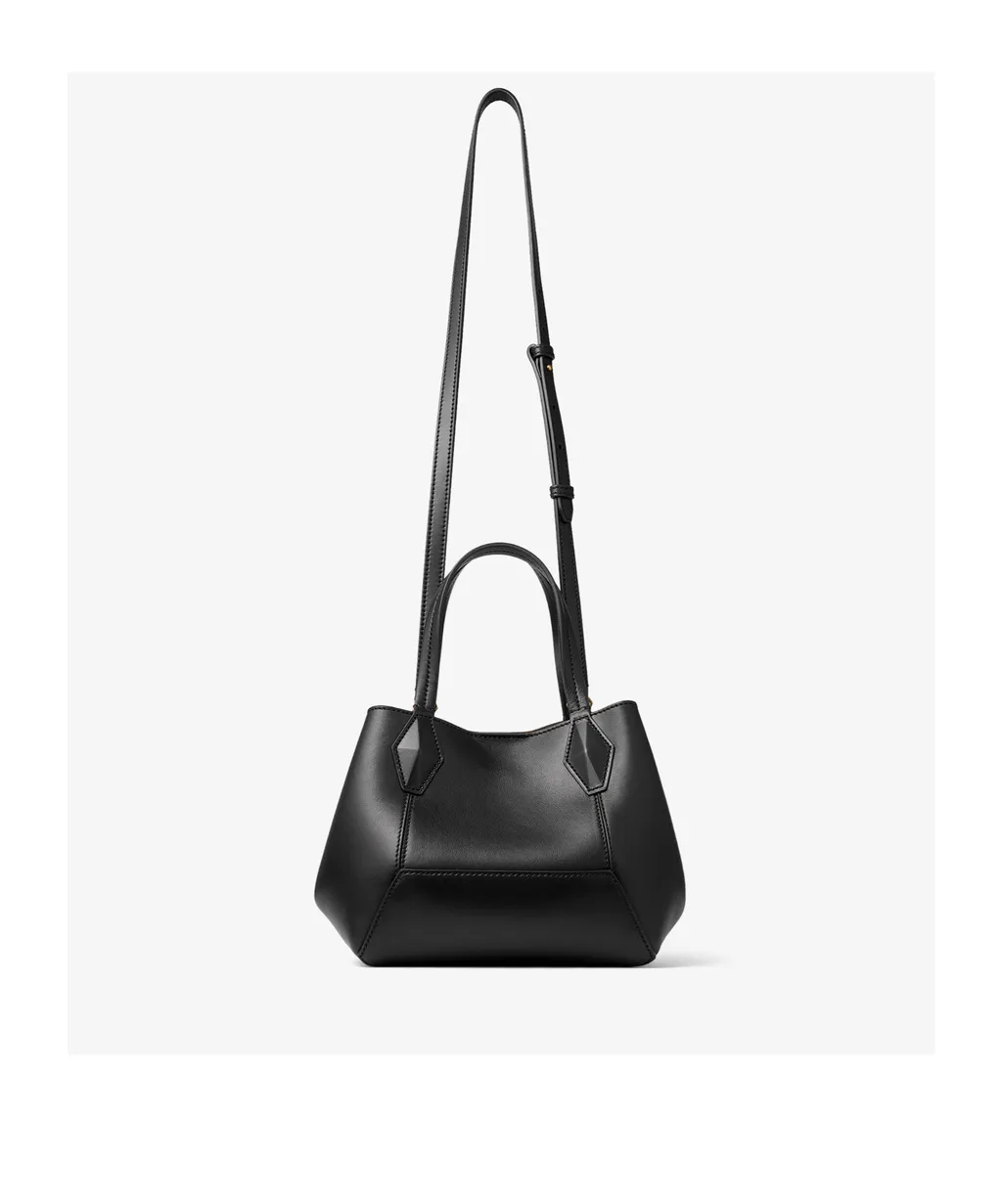 Diamond Logo Printed Small Tote Bag