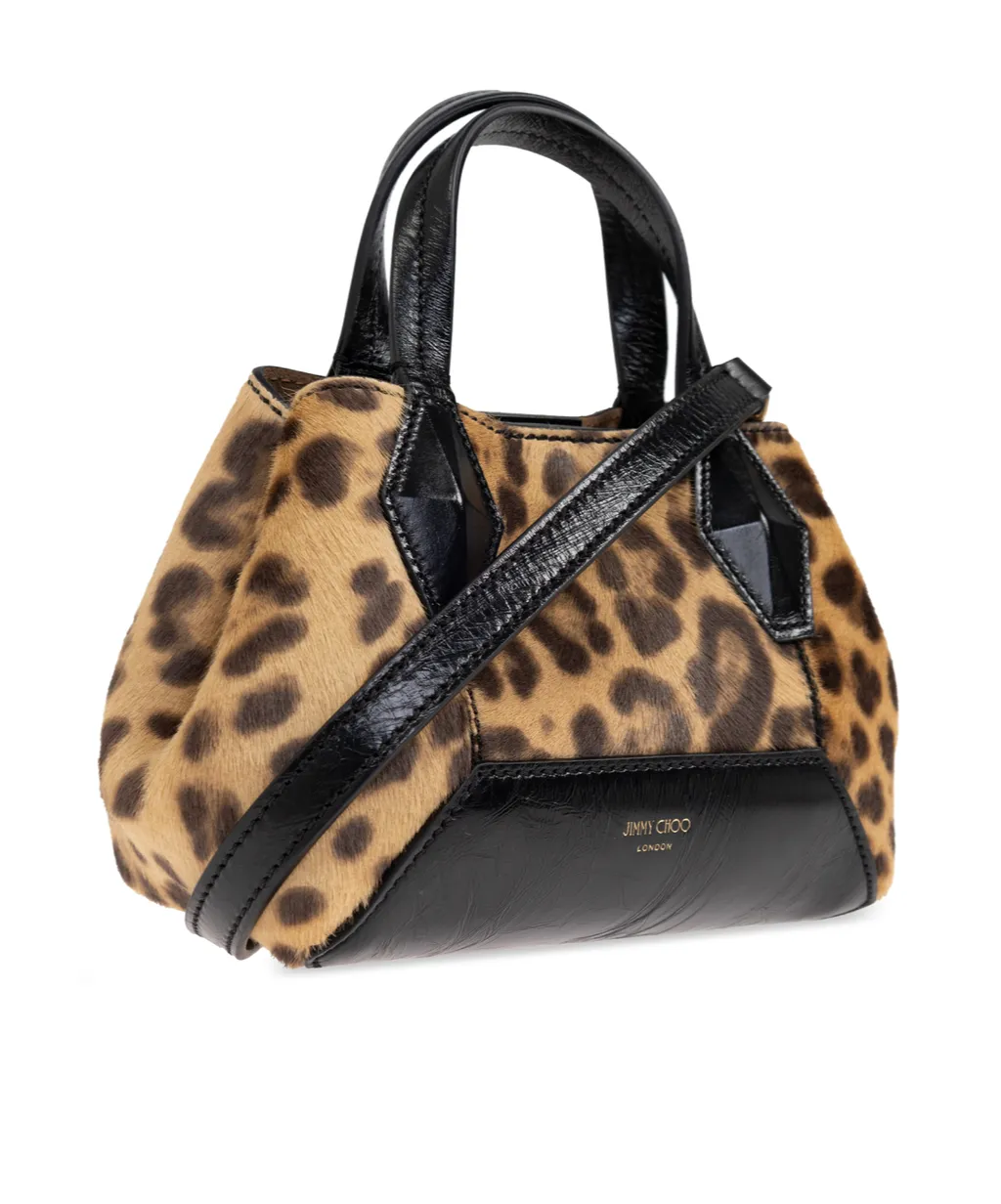 Logo Printed Mini Handbag