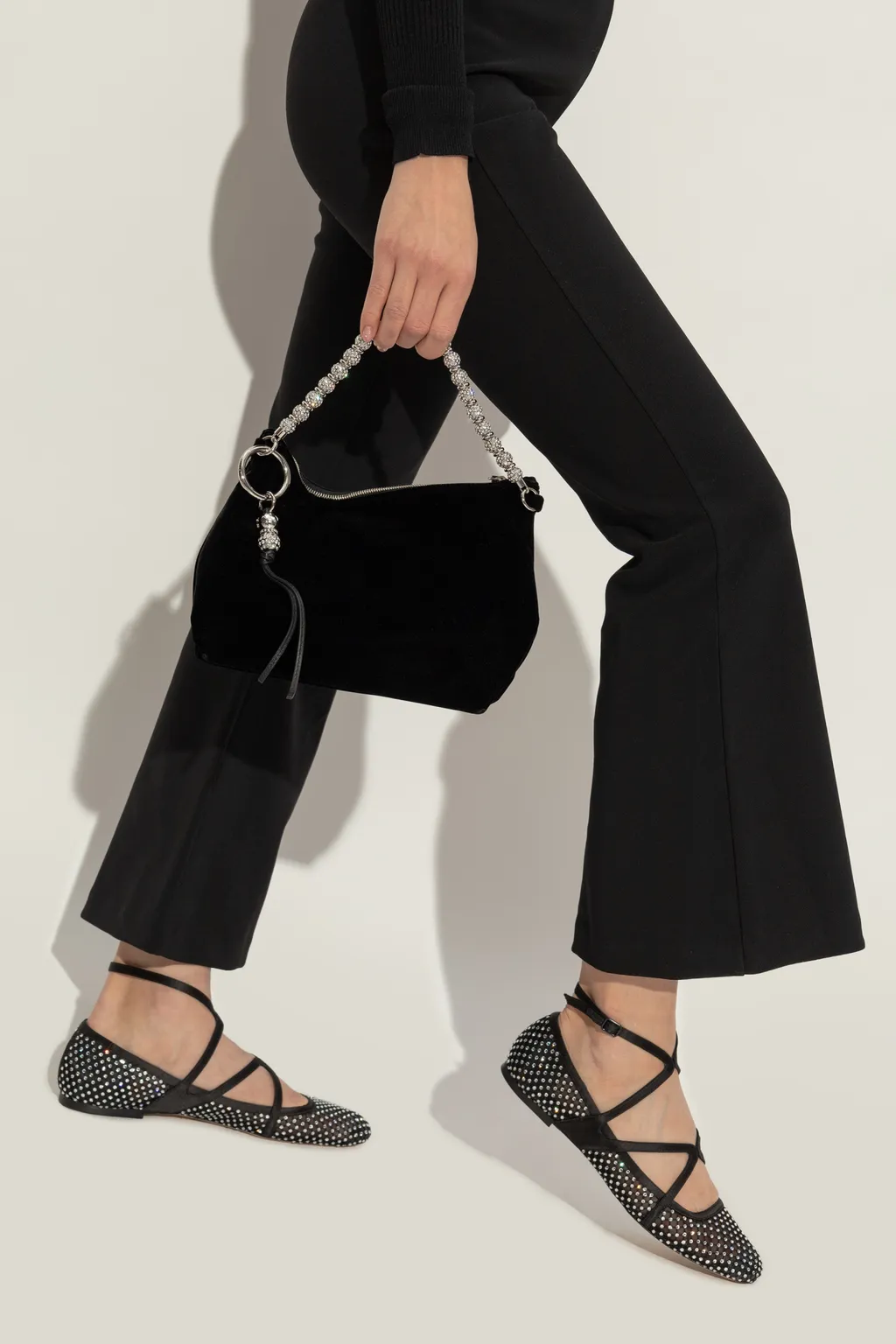 Callie Velvet Clutch Bag