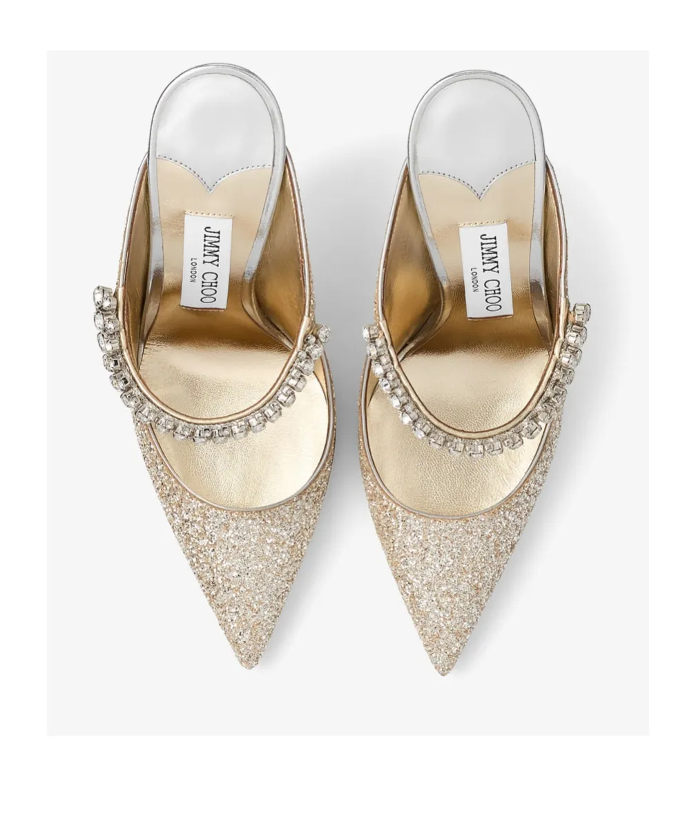 100 Embellished Bing Mules