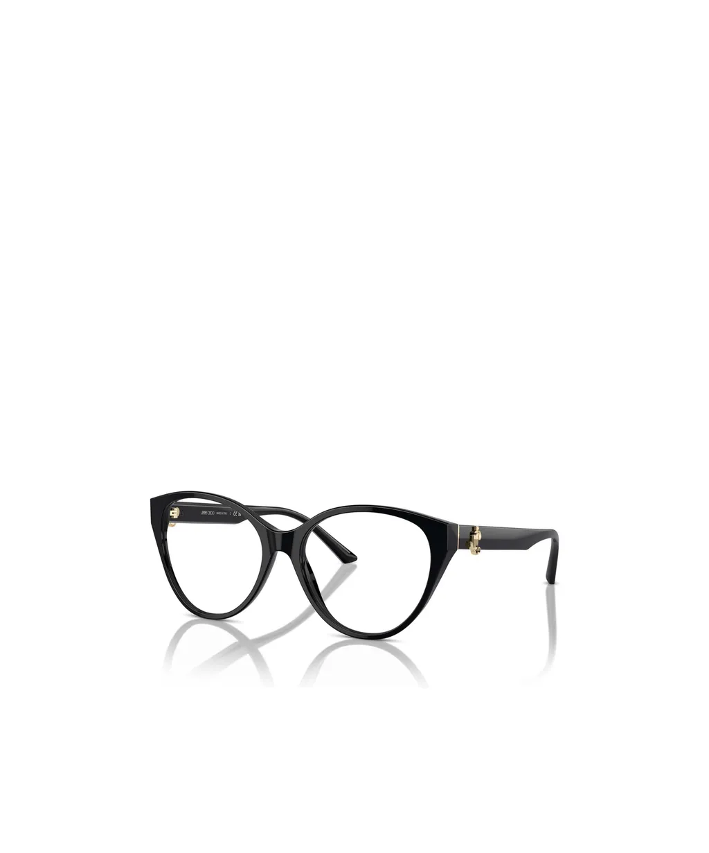 Geometric Cat-Eye Eyeglasses