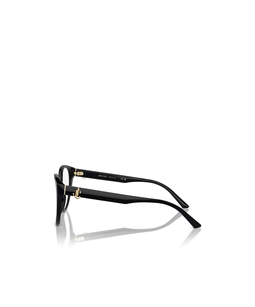 Geometric Cat-Eye Eyeglasses