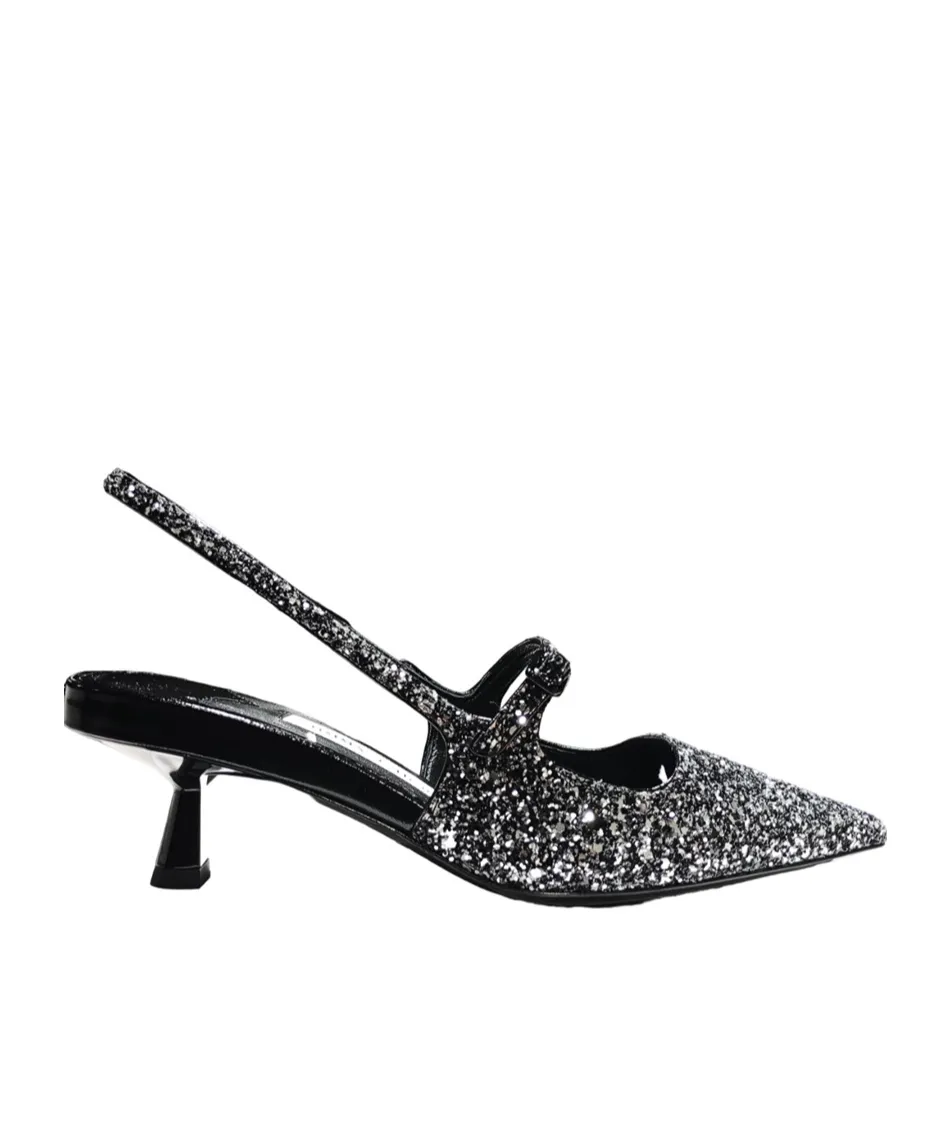 Didi Glittery Slingback Pumps