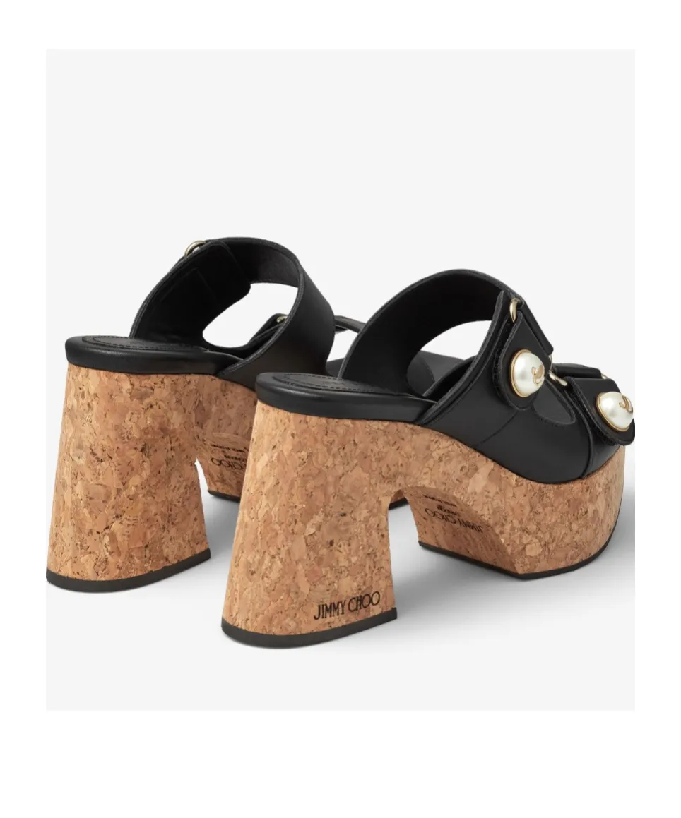 Fayence Slip-On Platform Sandals