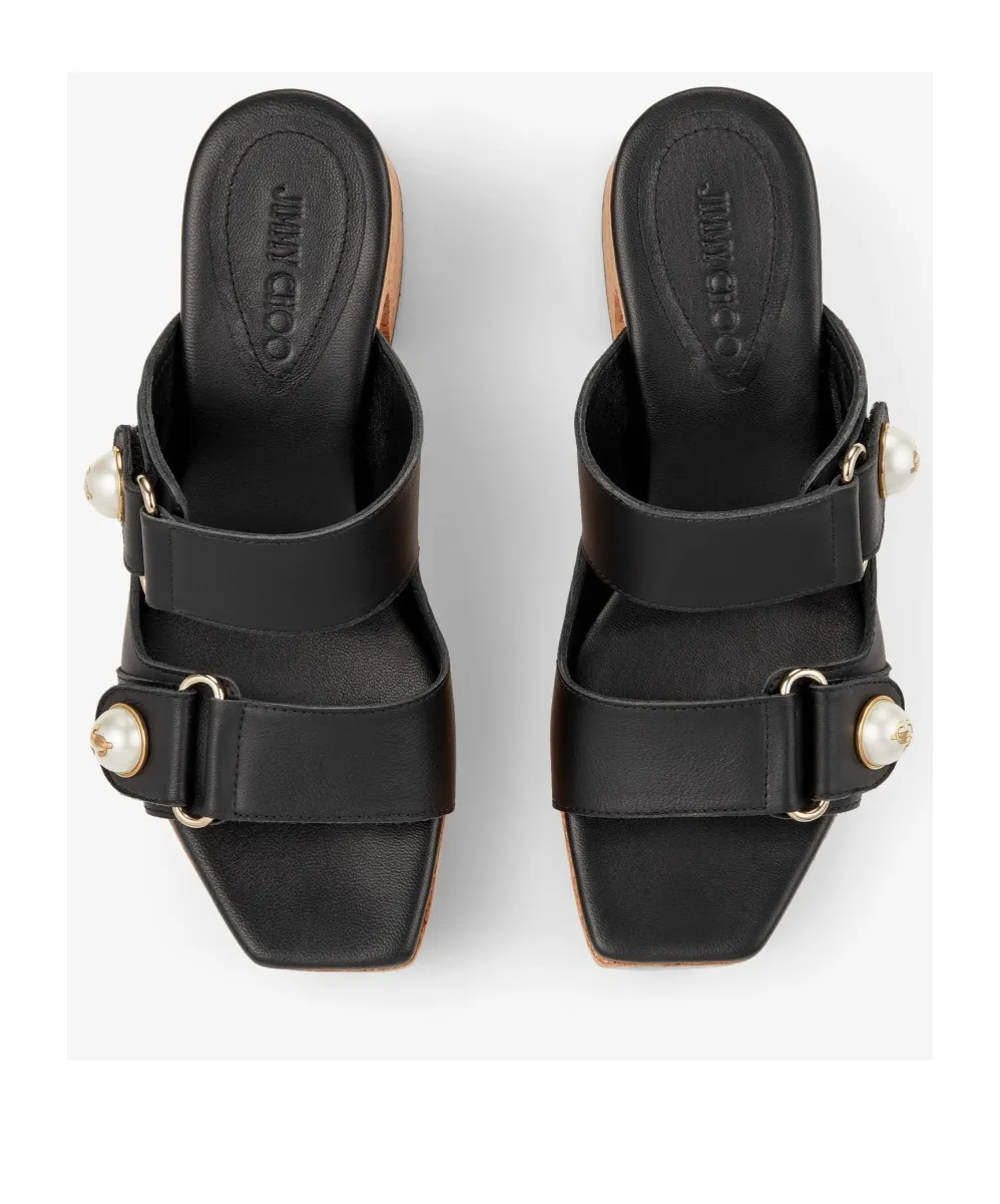 Fayence Slip-On Platform Sandals