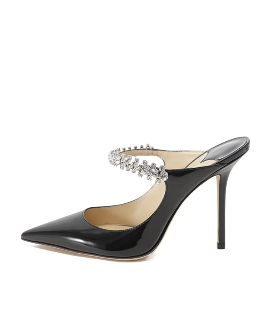 Crystal Strapped High Heels