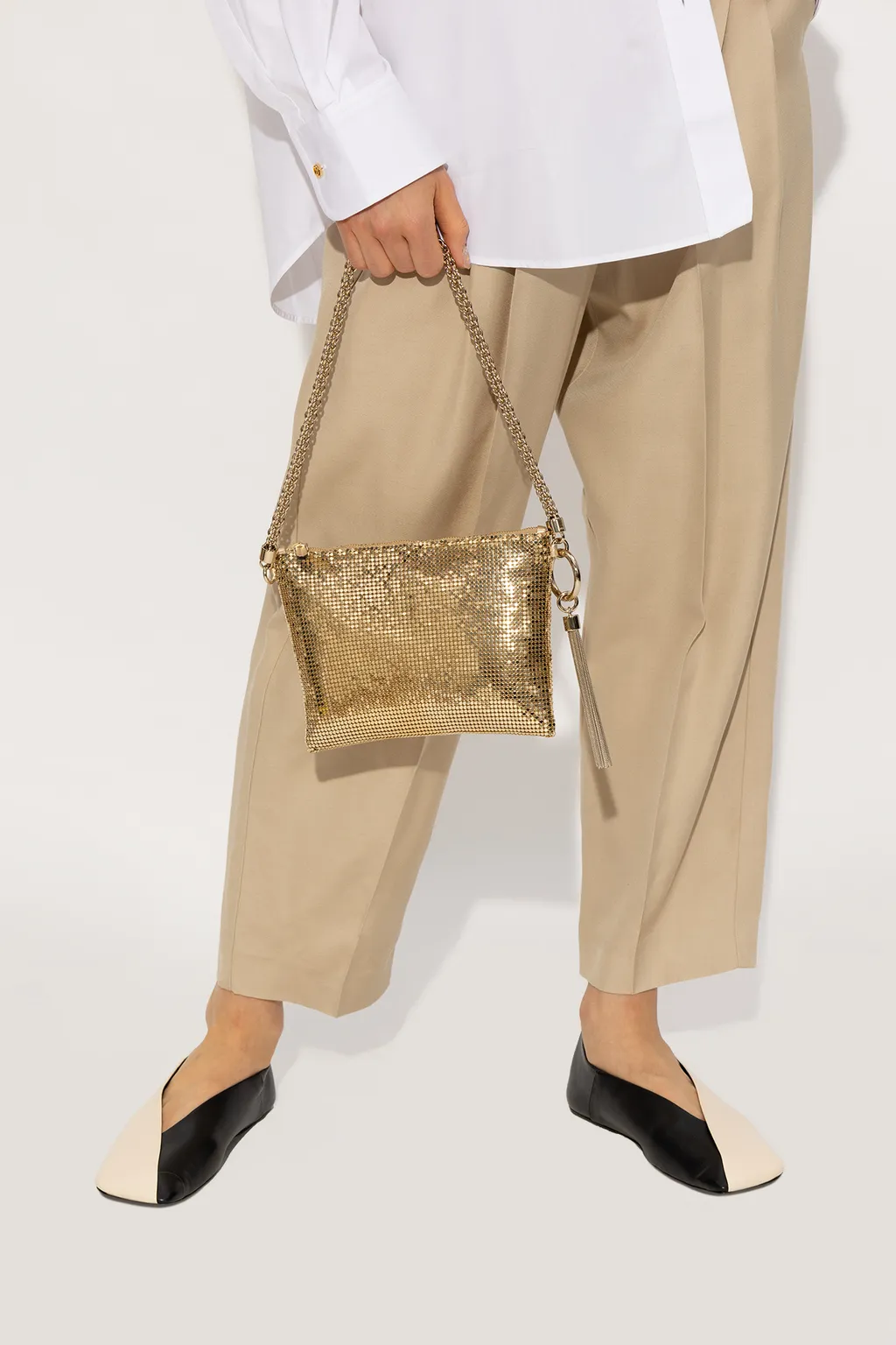 Callie Chain Strap Mini Clutch Bag