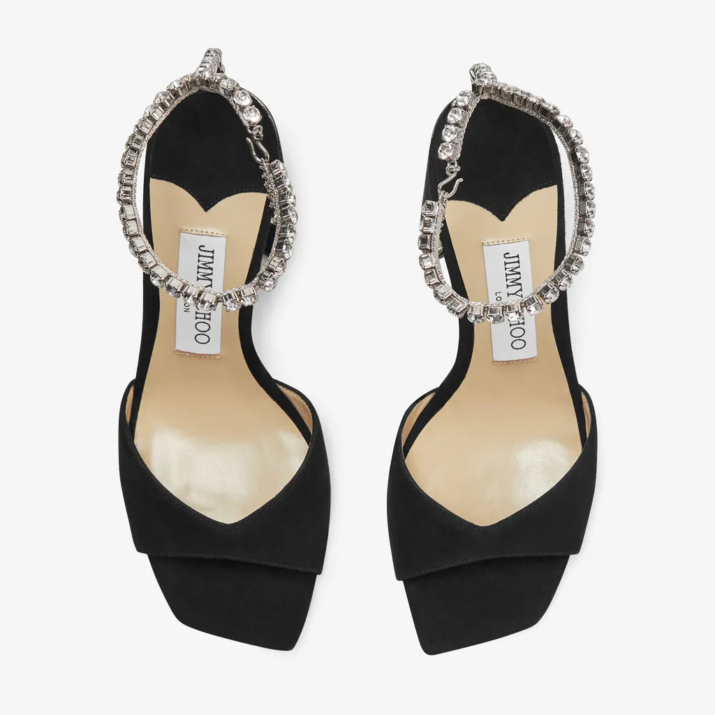 Saeda Embellished Heeled Sandals