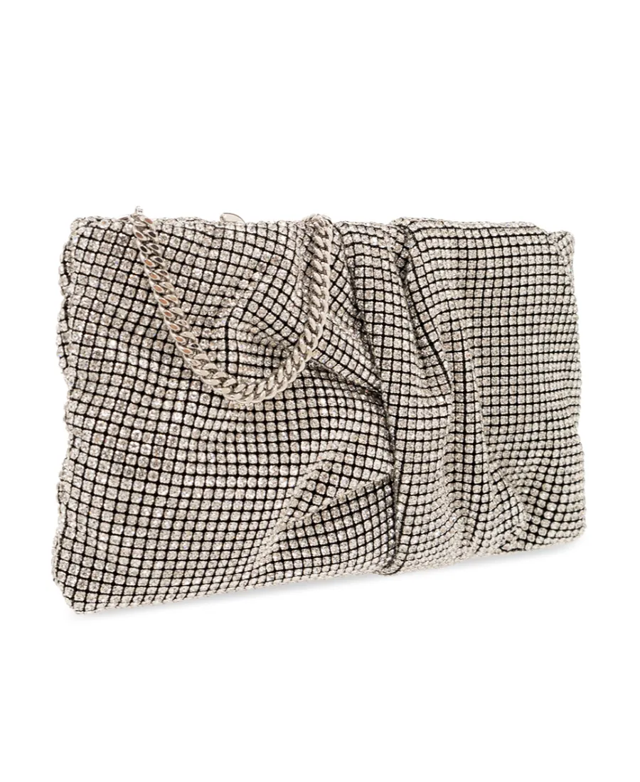 Bonny Embellished Chain-Linked Clutch Bag