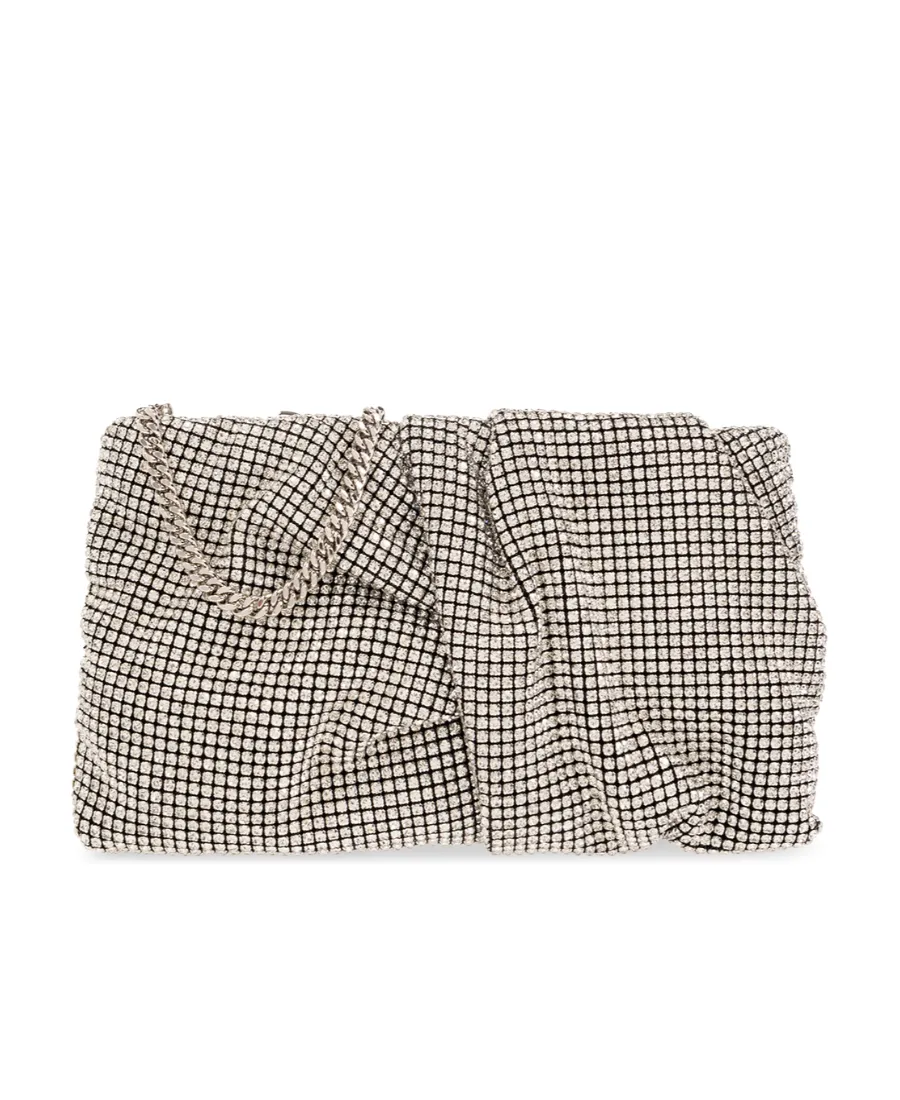 Bonny Embellished Chain-Linked Clutch Bag