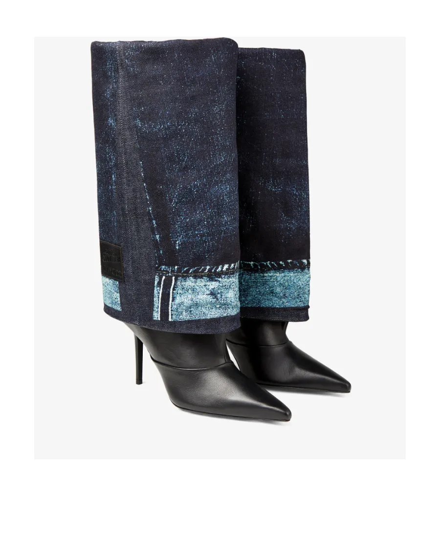X Jean Paul Gaultier Pointed Boots