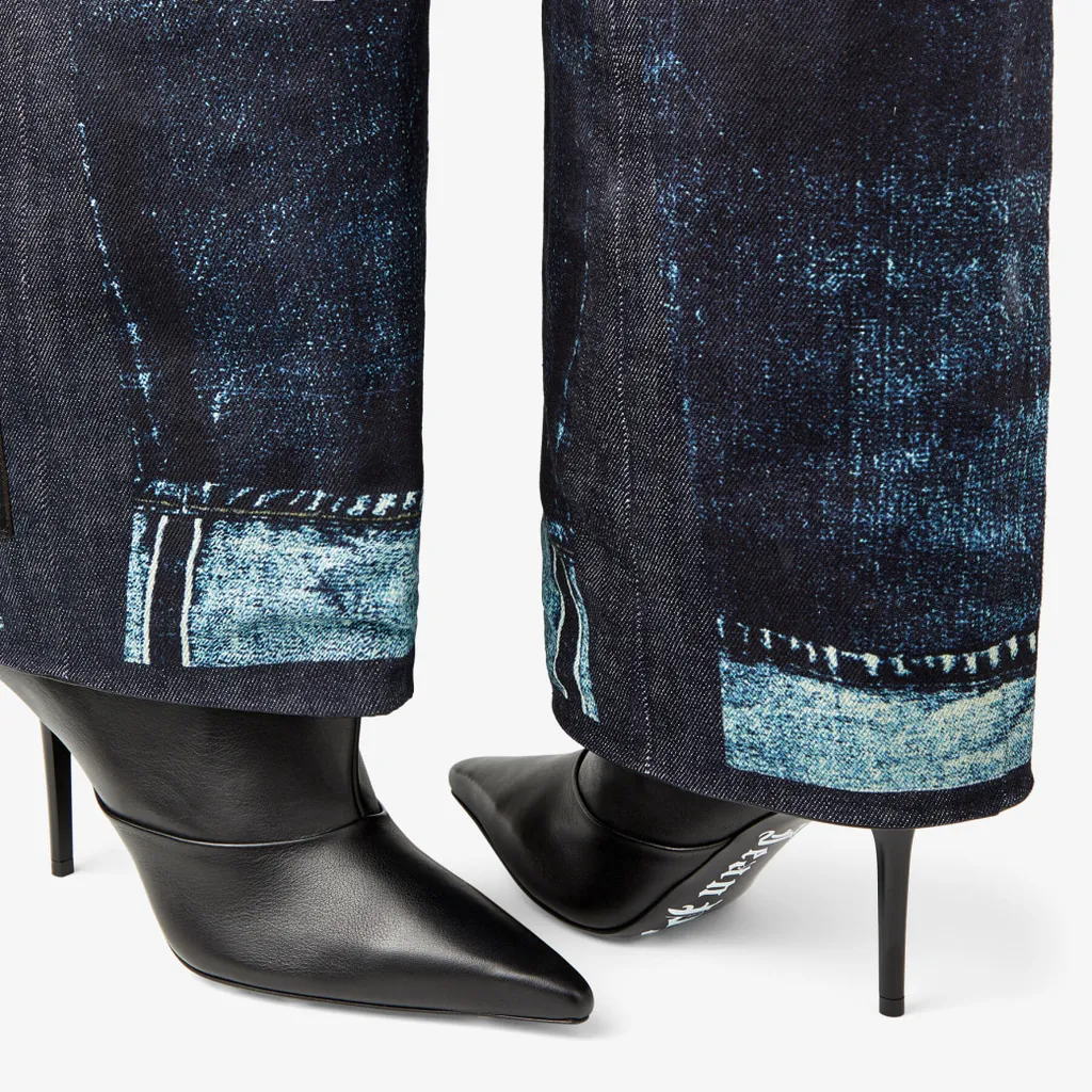 X Jean Paul Gaultier Pointed Boots