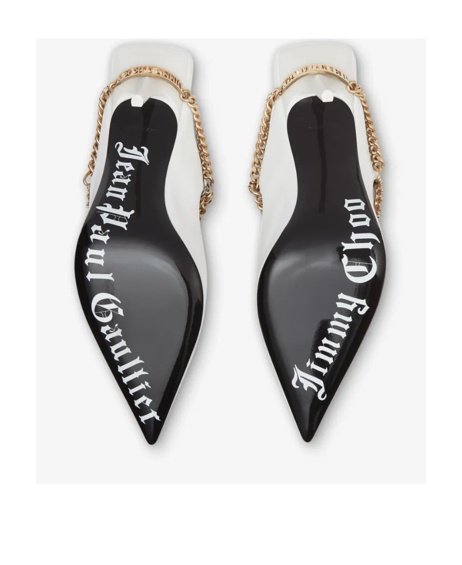 X Jean Paul Gaultier Bing Pointed High Heels