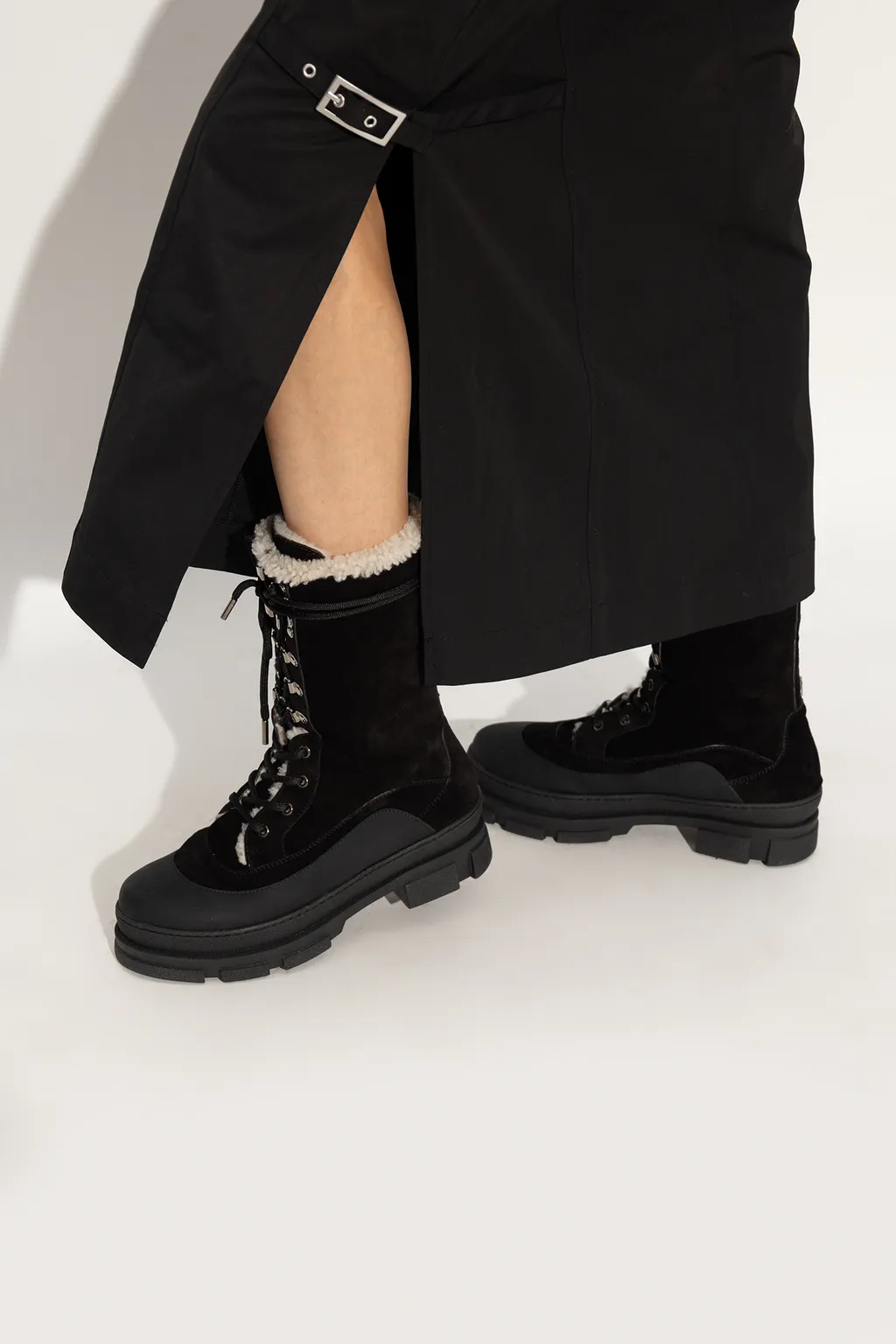 Aldea Lace-Up Suede Boots