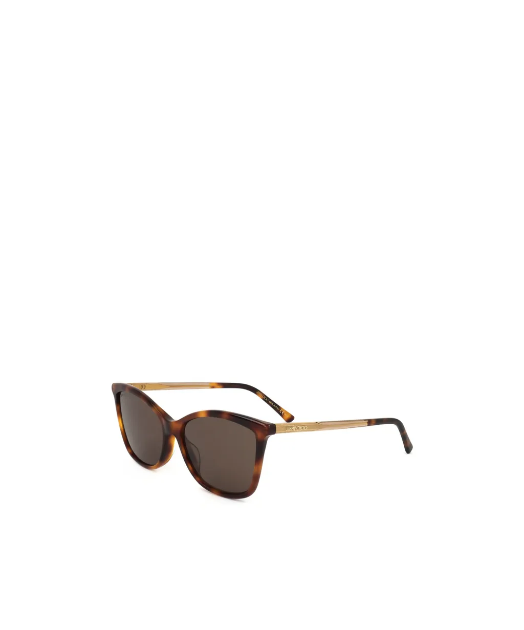 Geometric Frame Sunglasses