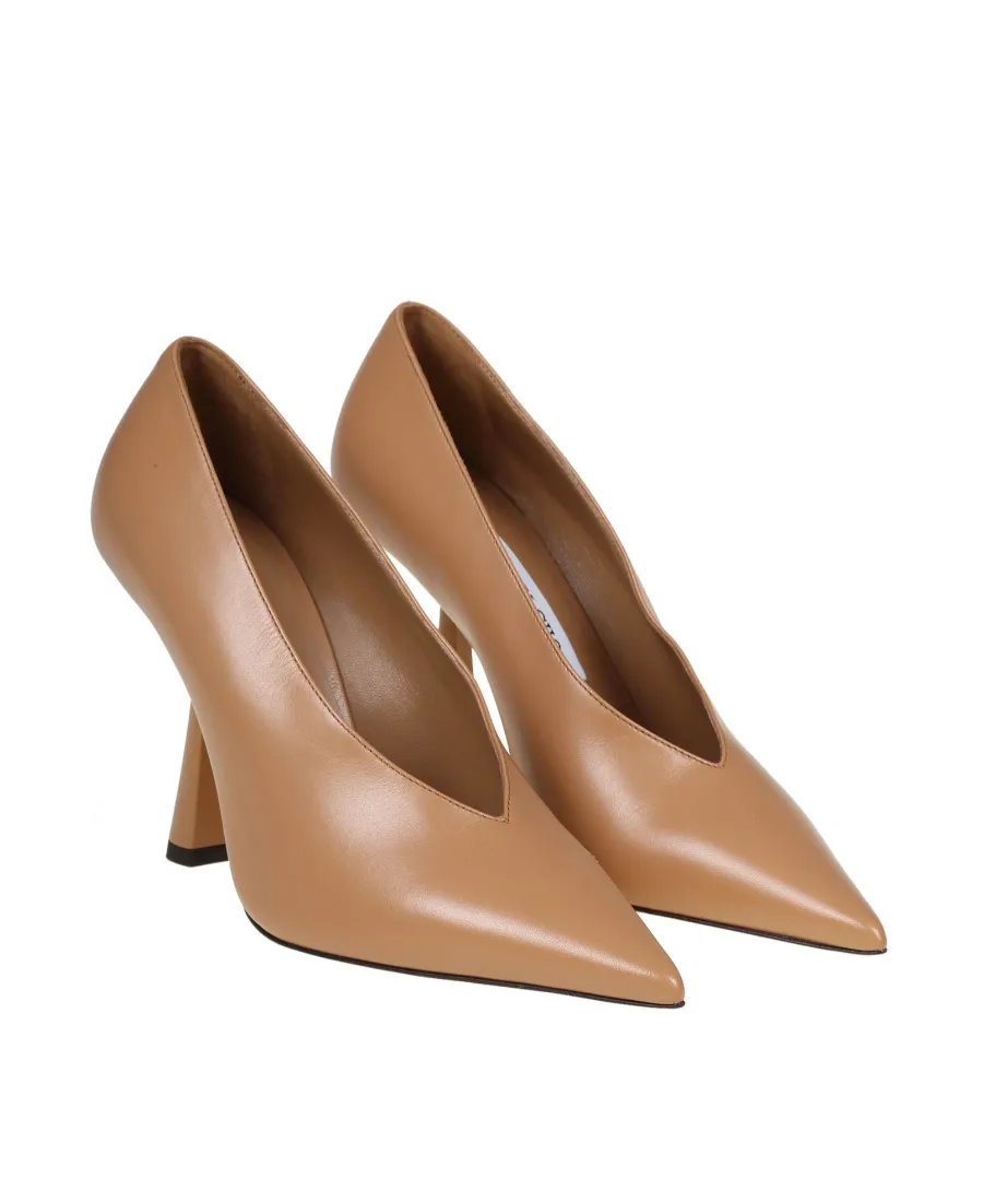Pointed Toe Slip-On Pumps