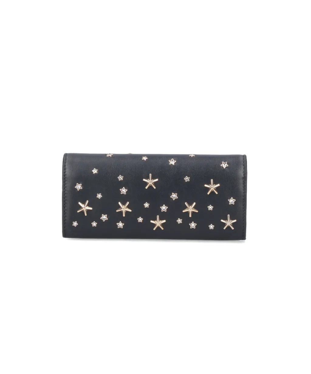 Star Studded Long Wallet