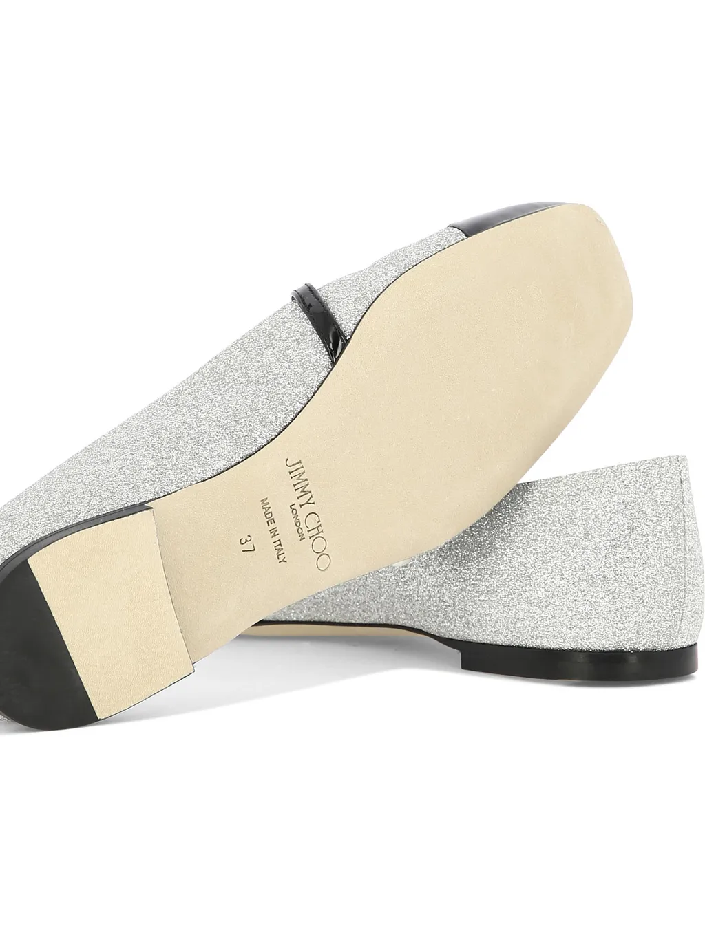 Elisa Glitter Square Toe Ballerinas