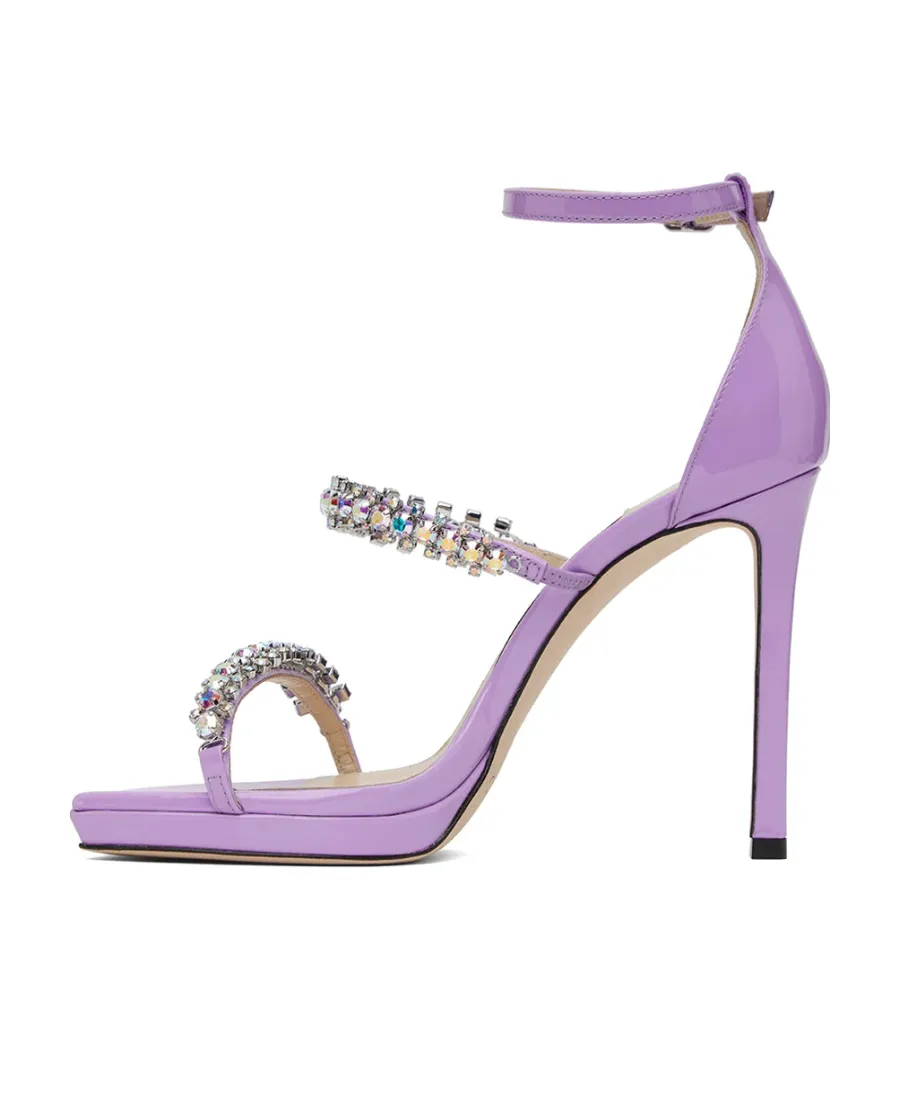 Logo High-Heeled Sandals