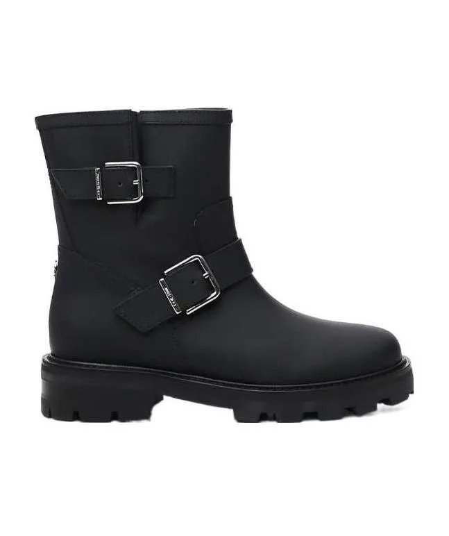Youth Buckled Ankle Boots