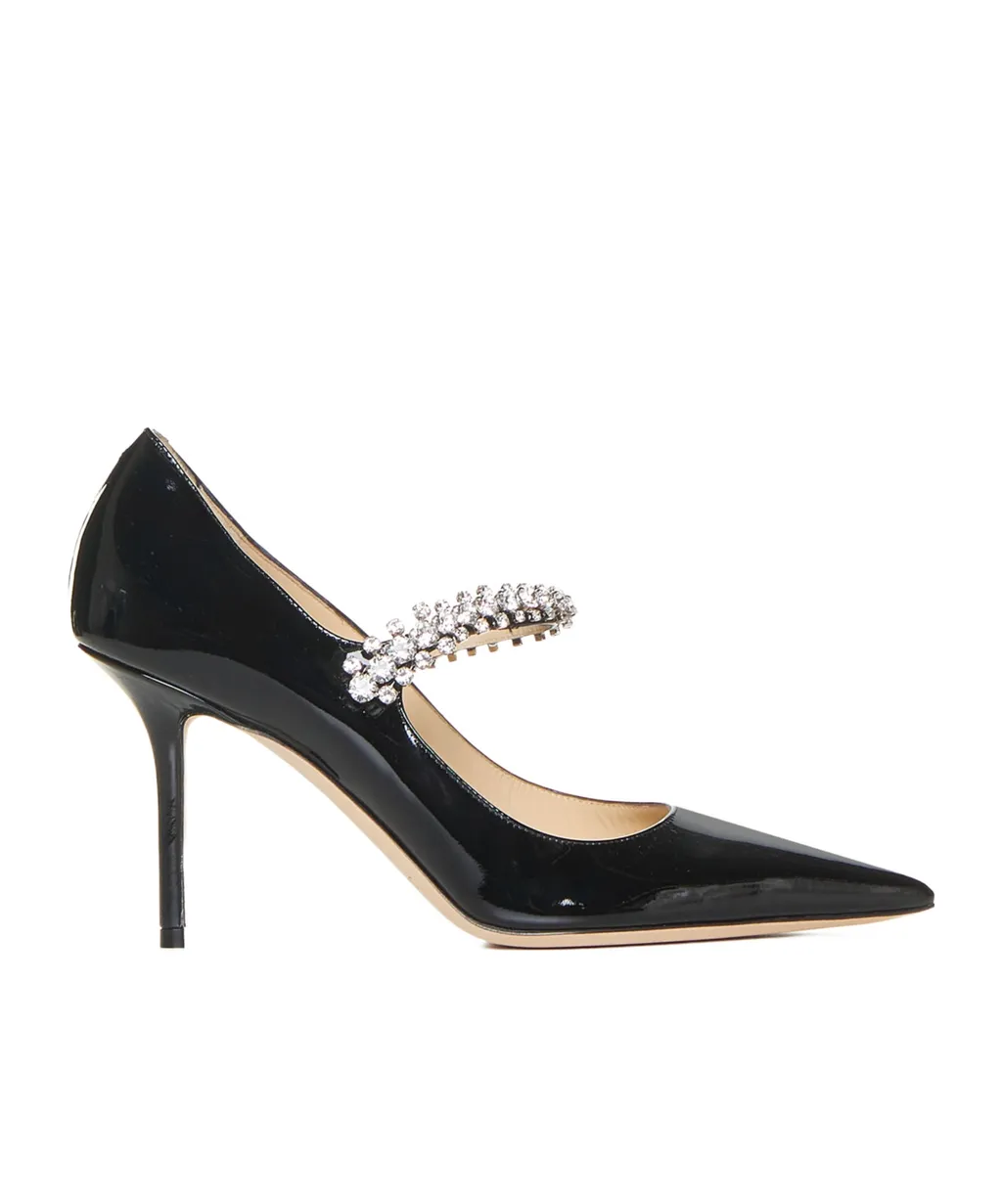 Embellished Pointed-Toe Pumps