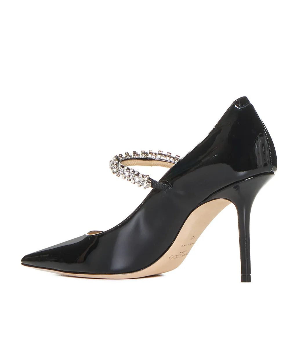 Embellished Pointed-Toe Pumps