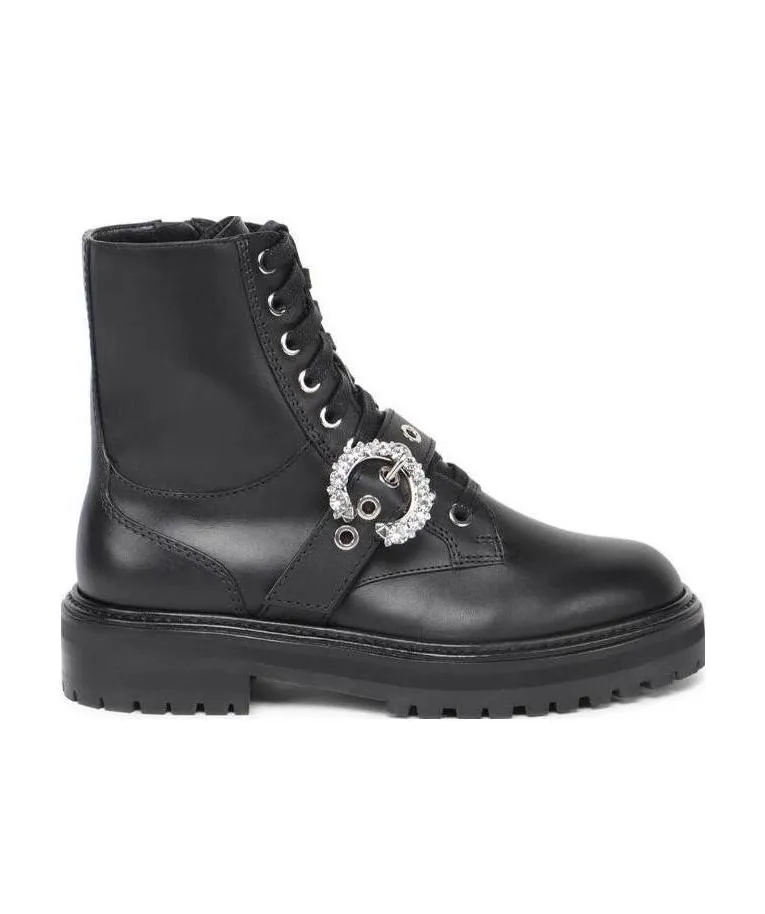 Cora Buckle Detail Ankle Boots