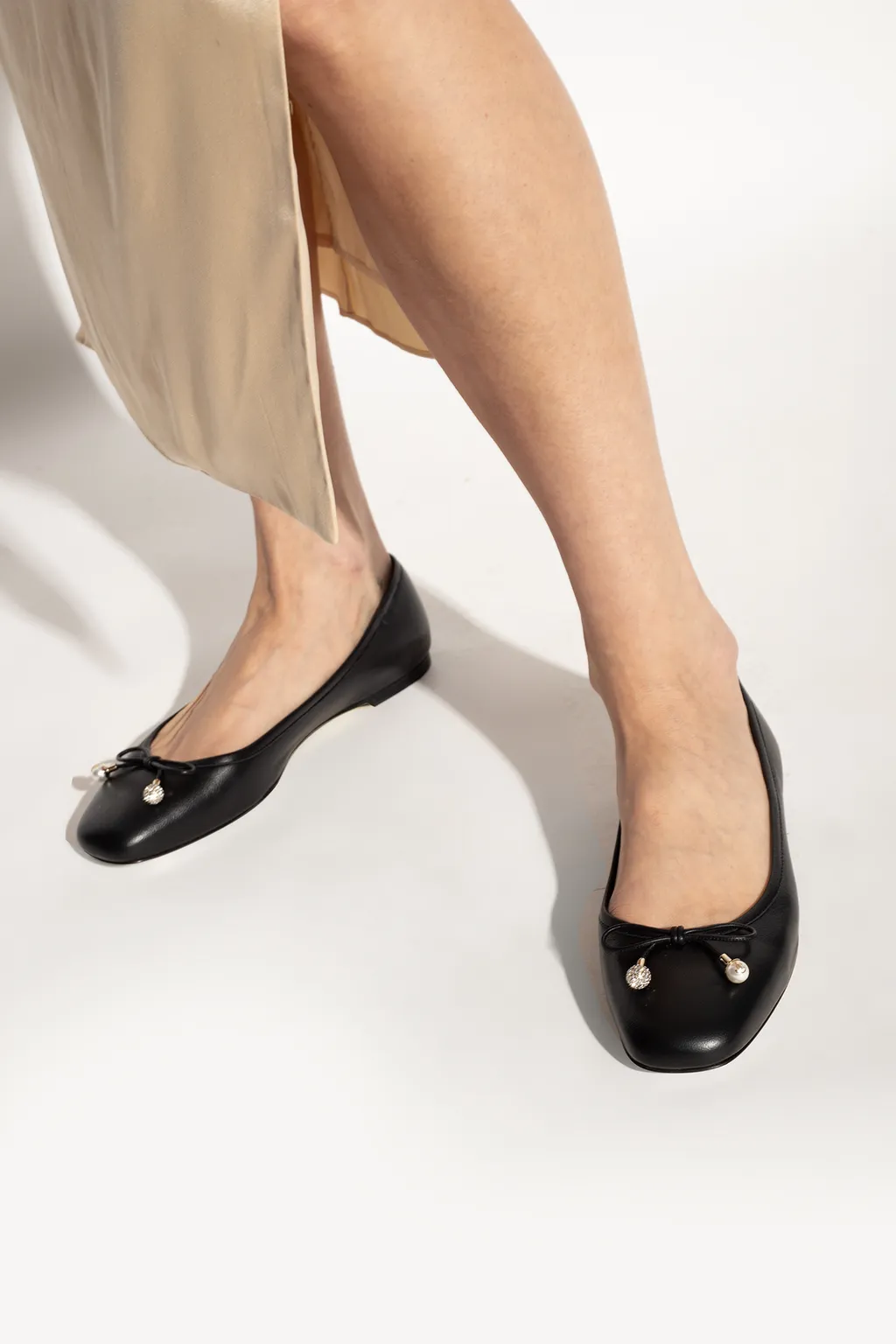 Elme Embellished Flat Shoes