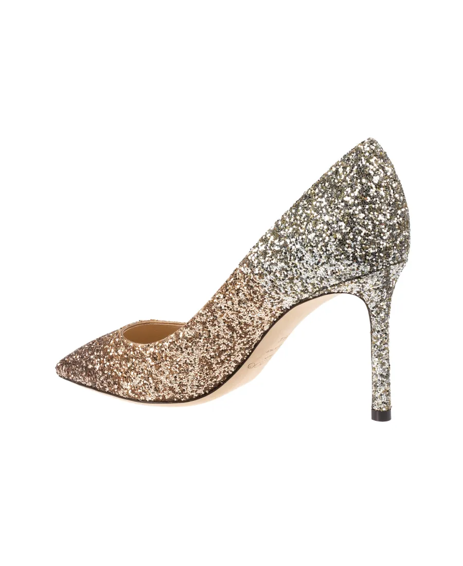 Romy 85 Glitter Pumps