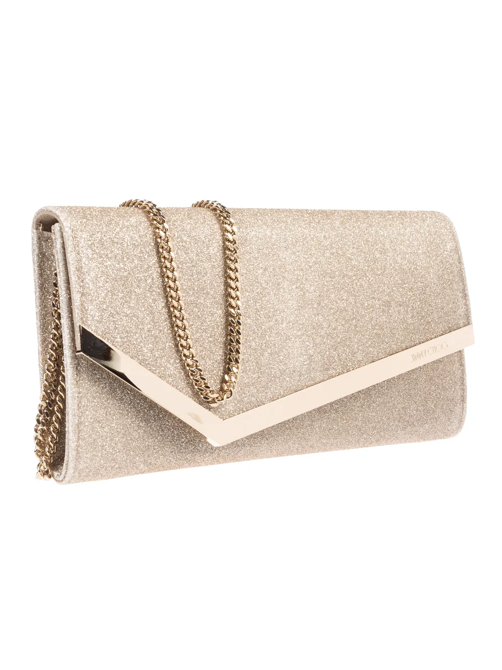 Emmie Glittered Clutch Bag
