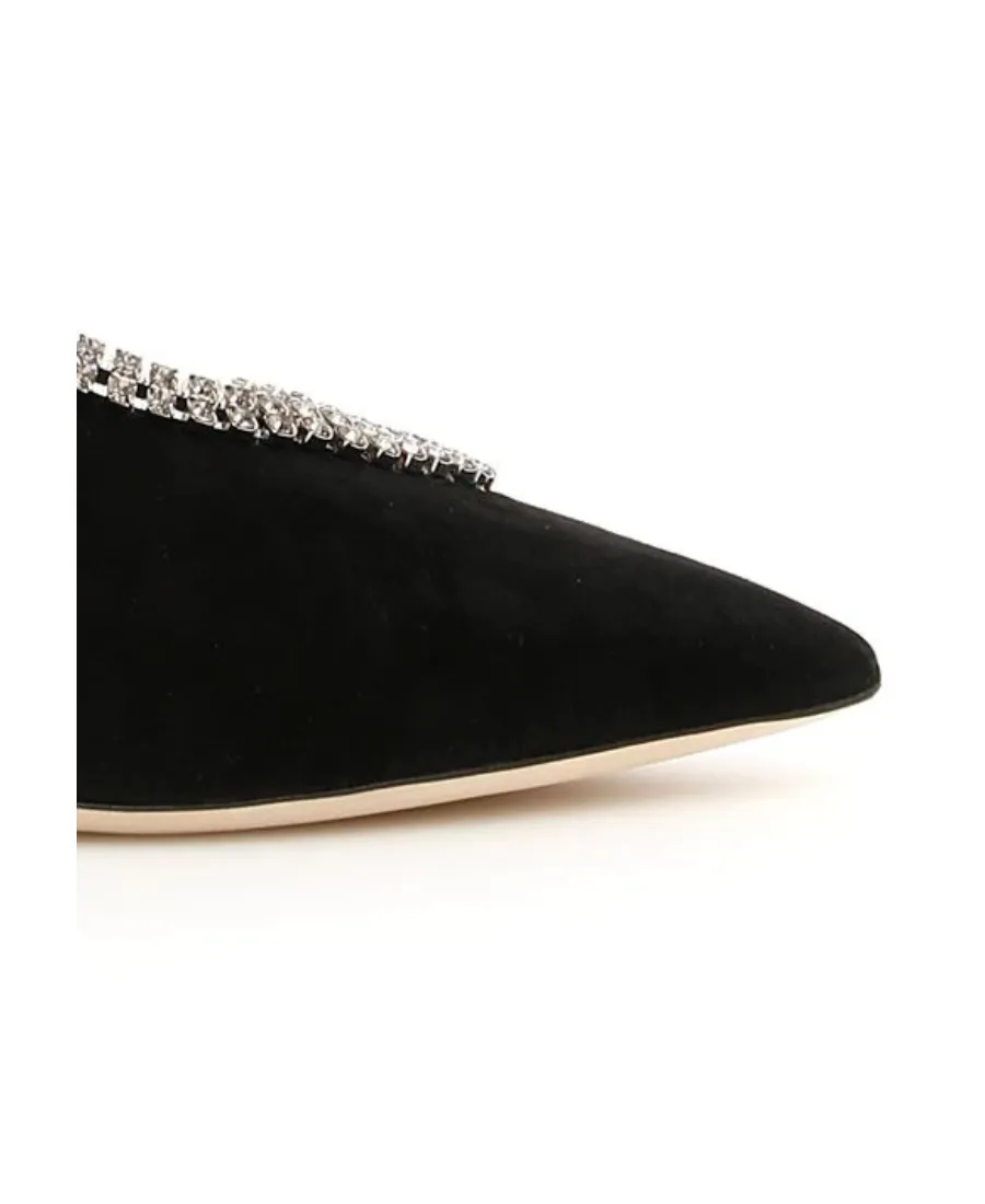 Crystal Decorated High Heels