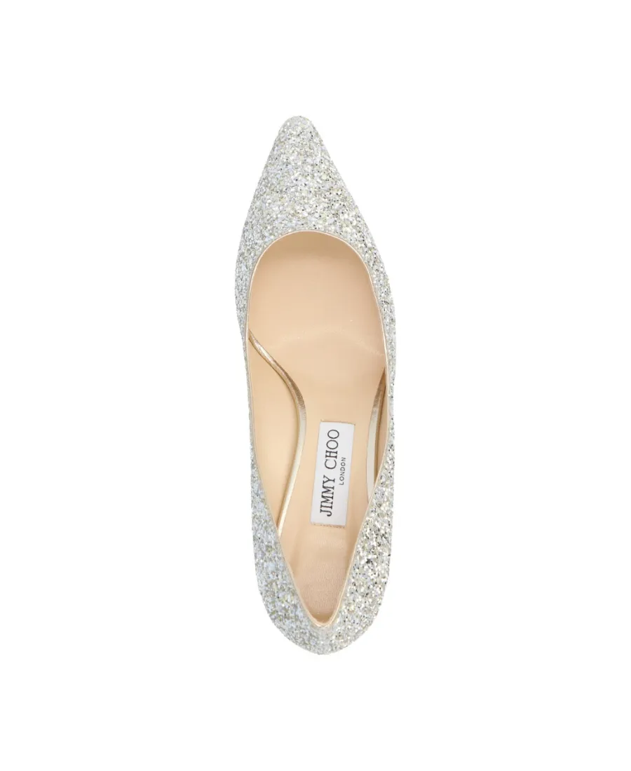 Romy 85 Glitter Pumps