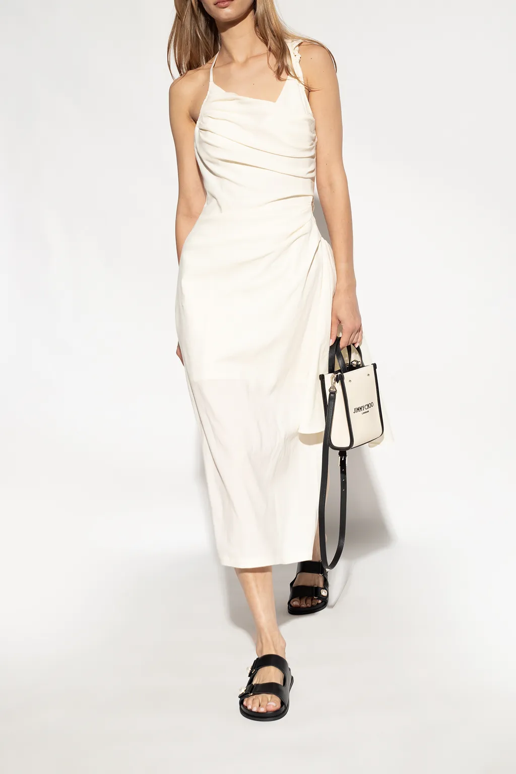 Fayence Pearl-Embellished Slip-On Sandals