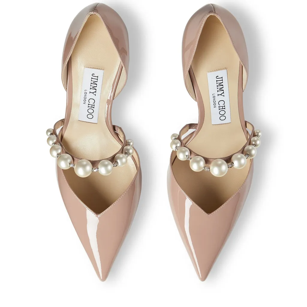 Embellished Pointed-Toe Pumps