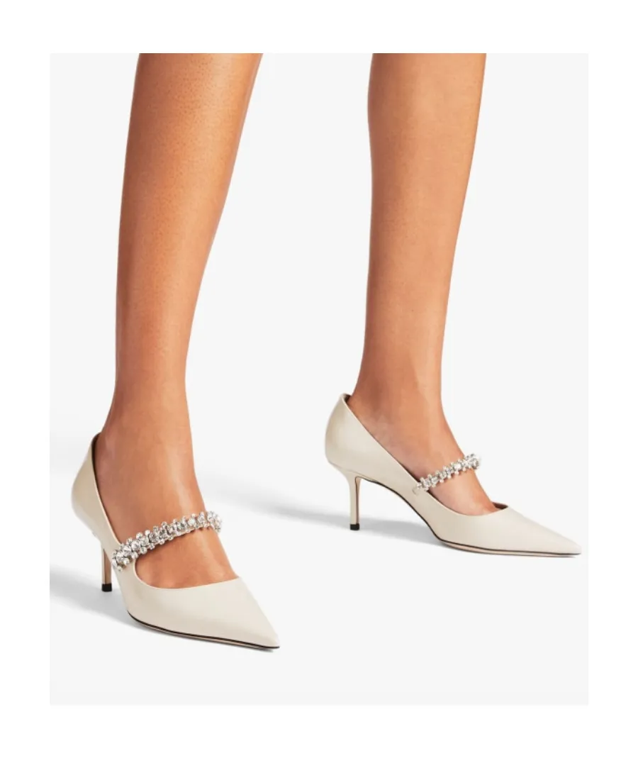 Bing 65 Pointed-Toe Embellished Pumps