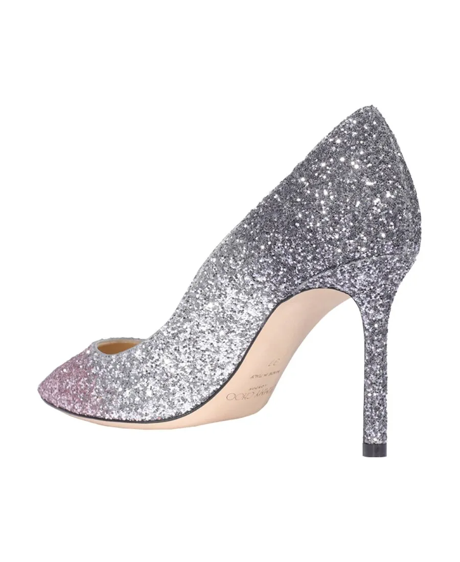 Pointed Logo High Heels