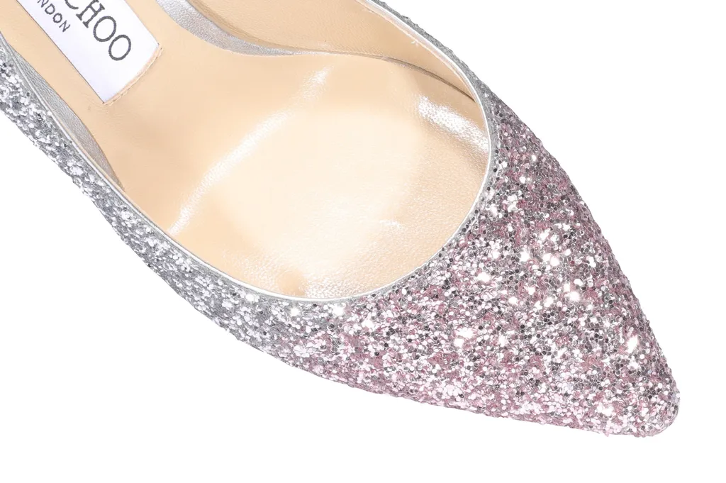 Pointed Logo High Heels