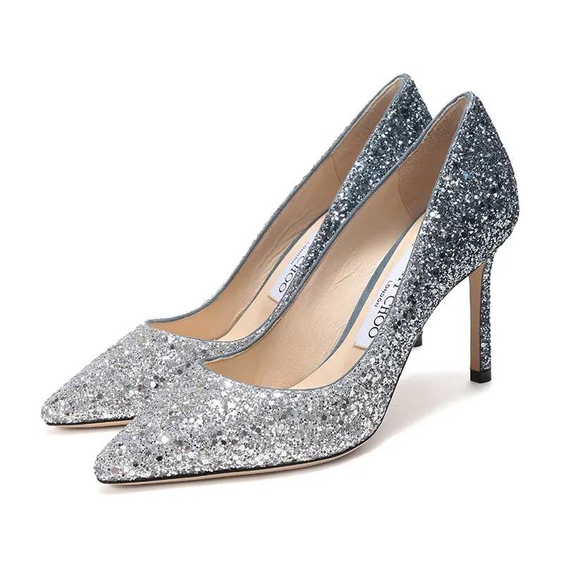 Romy Slip-On Glitter Pumps