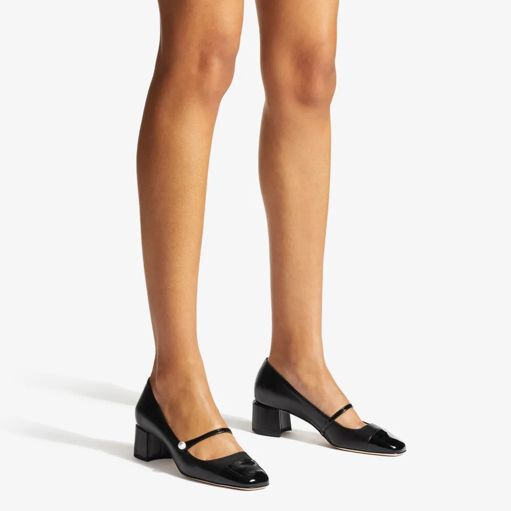 Elisa 45 Square-Toe Pumps